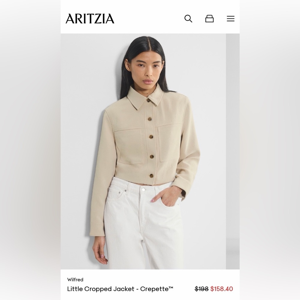 Wilfred Little Cropped Jacket - Crepette™